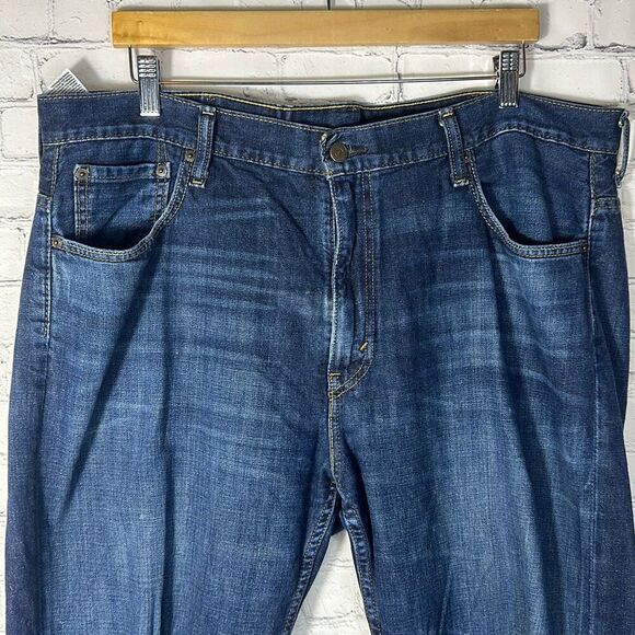 LEVI'S Men's 569 Loose Straight Medium Wash Jeans Size W38 x L32 - Picture 2 of 10